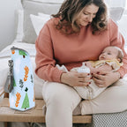 Accmor Baby Bottle Tote Bags, Insulated Breastmilk Cooler Bag, Nursing Bottle Warmer Bag for Nursing Mom Daycare Travel