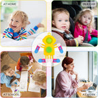 24 Pack Pop Fidget Spinners Bulk, Deformable Astronaut Key Chain Fidget Toys Bulk, Stocking Stuffers Birthday Gifts Party Favors for Kids, Student Gifts Classroom Prizes