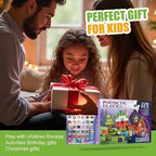 Magnetic Blocks 220 PCS Magnetic Building Blocks, 3+ STEM Montessori Sensory Toys, Magnetic Cube for for 3 4 5 6 7 8 9 10 11 12 8-12 Years Old Boys & Girls Birthday Gifts