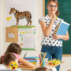 LovesTown 24 PCS Stress Balls, 2.5 Inches Funny Foam Face Squeeze Fidget Toys for Kids and Adult Stress Relief Gifts for Coworkers Classroom Prizes