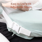 Nursing Pillow Covers Compatible with Breast Feeding Pillow Nursing Pillow (2 Pack Covers-Pillow NOT Included)