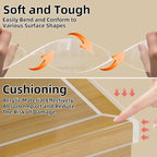 2Pack Clear Edge Protector,Safe Corner Protector, Anti-Sharp Edge Protector, for Furniture, Drawers, Tables, Cabinets 1.57inX3.28FT