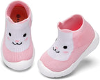 Engtoy Baby Shoes & Socks - Non-Slip Breathable Slippers with Soft Rubber Sole - Baby Boys & Girls Slip On Sneakers