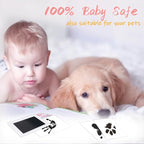 1-Pack Clean Touch Ink Pad for Baby Handprints and Footprints, Baby Footprint Kits,Inkless Hand and Footprint Kit,No Mess Ink Pad for Baby Hand and Footprints,Baby Shower Gifts for New Moms