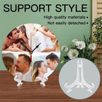 Generic Custom Wall Clock Personalized Clocks with Photo Text Logo Customized Round Clock for Birthday Wedding Present Creative, 12inch-30cm