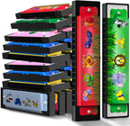60 Pcs Harmonica for Kids 16 Holes Musical Instrument, Return Gift Cartoon Double Row Harmonica Bulk Toy for Kids Party Favors Goodie Bags Stuffers & Operation Christmas Child Items