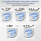 Baby Bath Seat for Babies 5 Months & Up - Non-Slip Bath Seat for Sitting Up, Soft Cushion & Compact Design, Toddler Bathtub Seat