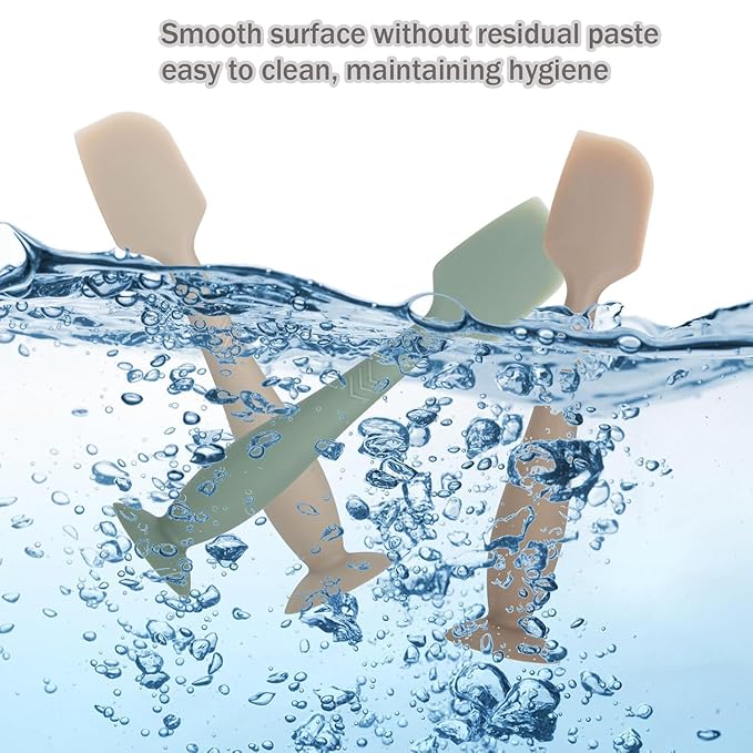 Baby Diaper Cream Spatula - Baby Diaper Rash Cream Applicator for Butt Paste Diaper Cream - Newborn Essentials (gray, green, brown)