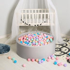 GOGOSO Ball Pits Balls for Toddlers Pack of 50 100 200 Plastics Shape Ball Non-Phthalate Non-BPA Non-Toxic 2.2-Inch Crush Proof Play Balls