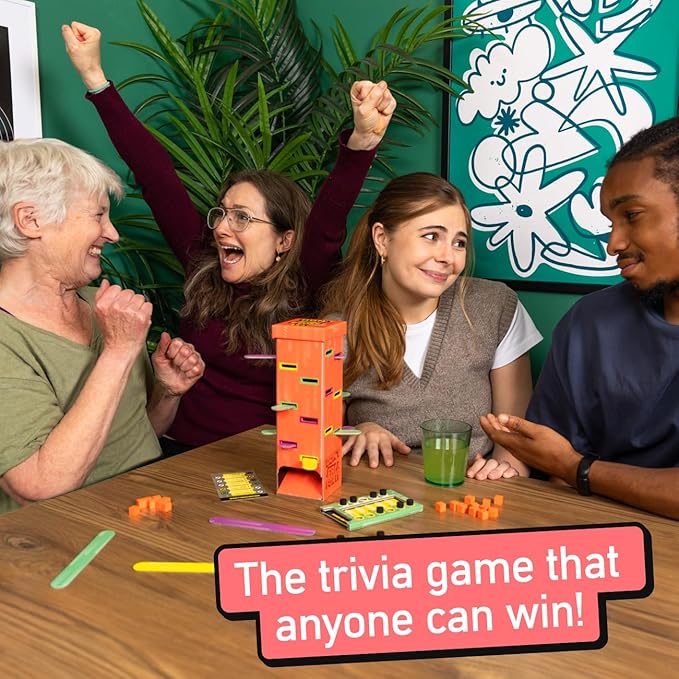Don't Fall for It – Fun Trivia Board Game Age 3+ for Families and Kids | Hilarious Family Game for All Ages | 2+ Players, Portable and Easy to Play