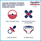 Aquaphor Baby Healing Ointment Advanced Therapy Skin Protectant, Dry Skin and Diaper Rash Ointment, Holiday Baby Gifts, 7 Oz Tube