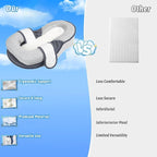 Lounger Pillow Cushion Reflux Breast Feeding Pillow Anti Overflow Pillow Rest Nest Bed
