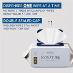 BEBESUP- Korea’s #1 Signature Eco Baby Wipes- 100% Plant-Based 99% Drinkable Water-Based Unscented Ultra-Thick Organic baby wipes Hypoallergenic for sensitive skin Flip-Top (1 Pack)