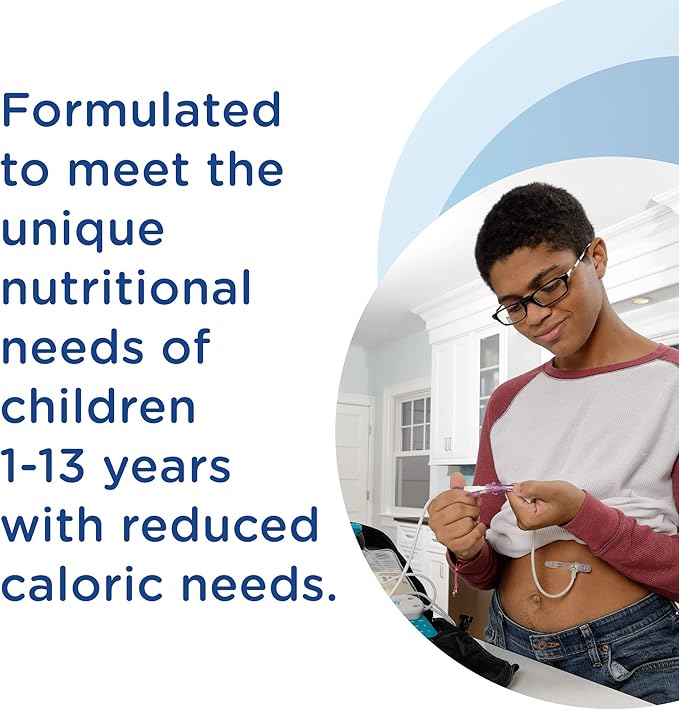 Compleat Pediatric 0.6mL, Reduced Calorie Nutritionally Complete Tube Feeding Formula, Unflavored, 24 Pack