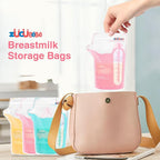 Breastmilk Storage Bags(180 Count)，8oz Milk Storage Bags for Breastfeeding，BPA Free with Easy Pour Spout, Self Standing, for Refrigeration and Freezing