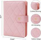 Melsbrinna Rfid Passport Holder for Travel women/Men, Cute Passport Wallet Rfid Blocking Card Slots, Rfid Passport Cover/CaseTravel Wallet, Passport Book Holder (1, LG PINK)