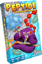 Genius Games Peptide: A Protein Building Game | A Strategy Card Game with Accurate Science for Gamers and Teachers | Teaches Amino Acids, mRNA, Organelles