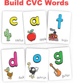 Alphabet Slap Jack® | Play 4 Alphabet Games Including Alphabet Go Fish, Slapjack, ABC Letter Matching or Flash Cards | Learn Upper & Lowercase Letters and Sounds | Build CVC Words | PreK to 1st Grade