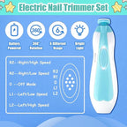 Baby Healthcare and Grooming Kit, 20 in 1 Portable Baby Safety Care Set with Hair Brush Comb Nasal Aspirator Electric Nail Trimmer Set Baby Essentials kit for Newborn Boys Girls (Green 20 in 1)