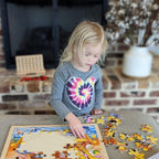 Noah Jigsaw Puzzles for Toddlers Age 3-5, 48pcs Preschool Educational Learning Toys Sets Gift for Baby Infants Boys and Girls (Noah's Ark…)