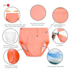 Joyo roy 6Pcs Potty Training Underwear Girls 100% Cotton Soft Absorbent Toddler Toilet Training Pants 2T-3T Waterproof Toddler Underwear Girls 2T Baby Pee Pants with Potty Sticker Chart for Kids