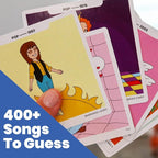 OFF TOPIC Name That Toon Music Game - Fun Party Games for 2+ Players - Adult Word Puzzle & Music Trivia Game