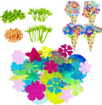 Xuoent Fabric Flower Bouquets Toys Accessories,DIY Flower Bouquet Kit Accessory,DIY Flowers Making Kit Accessories,Creative Arts and Crafts Accessories