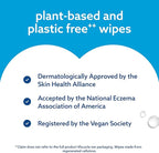 WaterWipes Sensitive+ Newborn & Baby Wipes, 3-In-1 Cleans, Cares, Protects, 99.9% Water, Unscented & Hypoallergenic, 540 Count (9 Packs)