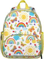 Toddler Backpack for Girls 3-8: Preschool Kindergarten Backpack - Cute Kids Backpacks for Girls Boys-Sunshine