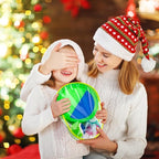 Ayeboovi Kids Outdoor Beach Pool Toys Toss and Catch Ball Set Upgraded Light UP Ball Yard Lawn Games for 3-10 Years Boys Girls Toddlers Easter Basket Stuffers-Green