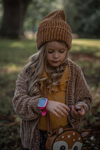 XPLORA XGO 3 - Watch Phone for Children (4G) - Calls, Messages, Kids School Mode, SOS Function, GPS Location, Camera and Pedometer – (Subscription Required) (Pink)