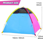 NARMAY® Play Tent Easy Joy Dome Tent for Kids Indoor/Outdoor Fun - 60 x 60 x 44 inch