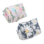 ALVABABY 2pcs Cloth Diaper Wet Dry Bags Waterproof Reusable with Two Zippered Pockets Travel Beach Pool Daycare Soiled Baby Items Yoga Gym Bag for Swimsuits or Wet Clothes L0821