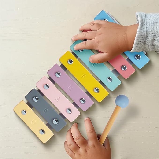 Kids Xylophone Musical Toy with Child Safe Mallets - Educational Instrument for Toddlers