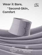 Momcozy Ergowrap Postpartum Belly Band for Natural and C-Section Recovery, Abdominal Binder with 3D Abdomen Lifting & Ergonomic Back Support, Seamless Belly Wrap Shapewear for Post Surgery Recovery