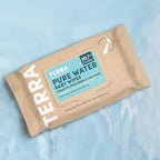 Terra Organics Pure New Zealand Water Bamboo Baby Wipes, Biodegradable, Natural, 1 Pack of 70 Wipes