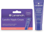 Lansinoh Lanolin Nipple Cream Safe for Breastfeeding Baby, 100% Natural Nipple Butter for Mom, Breastfeeding Essentials, 1.41 Ounces