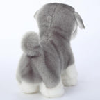 CU-MATE Interactive Plush Schnauzer Dog Toy,Companion Robot Dog Pets,Handmade Weighted Stuffed Animals,Electronic Toy with Walking/Barking/Wagging Tail/Talking