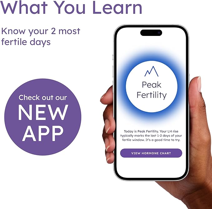 Proov Predict l Ovulation Test Strips to Predict Peak Fertility l 30 LH Tests | OPK Test Strips for Women | at Home Hormone Testing