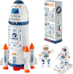 Concentration, Focus Rocket Toys, Rocket Ship ToyEducational, Concentration, Learning, Rocket FunSpace Gifts Toy, for Space Exploration, Knowledge - Toys 3-8