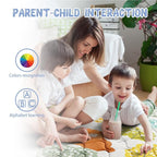 Baby Play Mat 71" X 59" Playpen Mat Upgraded Thicken Baby Floor Play Mat Non-Slip Cushioned Crawling Mat Waterproof Activity Playmats for Babies Toddlers Infants (71X59, Fox)