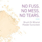 BOB KIDS SPF 30 Brush On Mineral Powder Sunscreen, Broad Spectrum Protection, Water Resistant 80 Mins, Fragrance Free, Easy to Apply for Kids & Babies, Mfg in USA