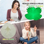 Gear Ball for ADHD 3D Printed Gear Ball Steampunk Whirling Wonder Fidget Toy Gearsphere Gear Ball for Stress and Anxiety Relaxing Fidget Ball Ideal for Sensory Needs and Autism (Luminous Green)