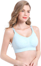 Suekaphin 5PACK Nursing Bra Wireless Bra Women's Sleeping Maternity Bra Breastfeeding Bra