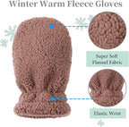 Zsedrut Baby Boys Winter Glove Warm Toddler Infant Girls Mittens Fleece Lined Gloves 1-7 Years
