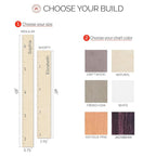 Personalized Growth Chart for Wall - Kids Height Ruler, Wooden Growth Chart for Kids, Wall Ruler for Kids Height Measurement and Height Growth Chart for Home - Kids Sizing Chart