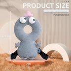 Baby Head Protector,Adjustable Baby Head Protection Backpack (Gray Weirdo)