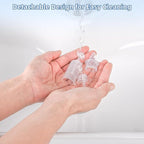 Baby Nasal Aspirator, Powerful Hand Pump Baby Nose Sucker, Nasal Aspirator for Baby with Soft Silicone Nose Tip for Fast and Effective Relief of Nasal Congestion in Infant.