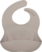 Loulou Lollipop Soft, Waterproof Silicone Feeding Bib