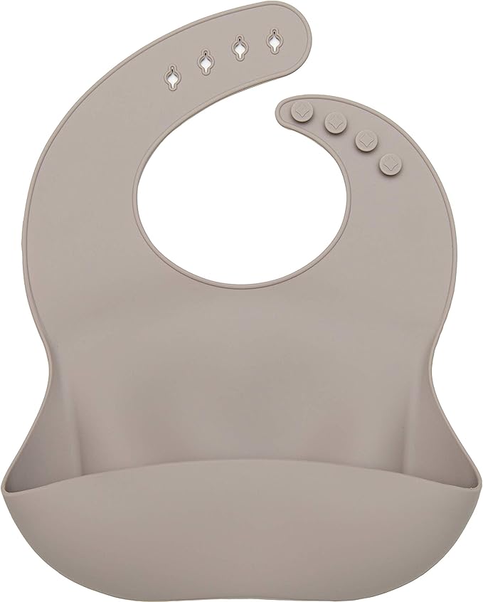 Loulou Lollipop Soft, Waterproof Silicone Feeding Bib